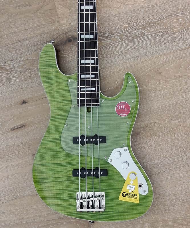 Bacchus Craft Japan Series - WL4-FM CUSTOM - 4 string bass with