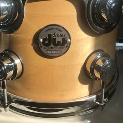 DW Collector's Series 5pc Natural Satin Drum Set 8/10/12/16/22 image 3
