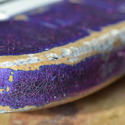 Fender American Stratocaster Magenta Sparkle Heavy Relic Custom Shop Texas Specials image 15