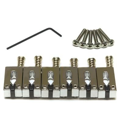 Graph Tech String Saver Classics Strat and Tele Offset Chrome PG-8001-0C