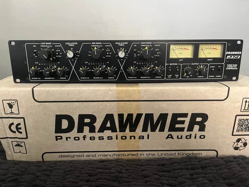 Drawmer 1973 - 3-Band Stereo FET Compressor - Mint Condition! image 1