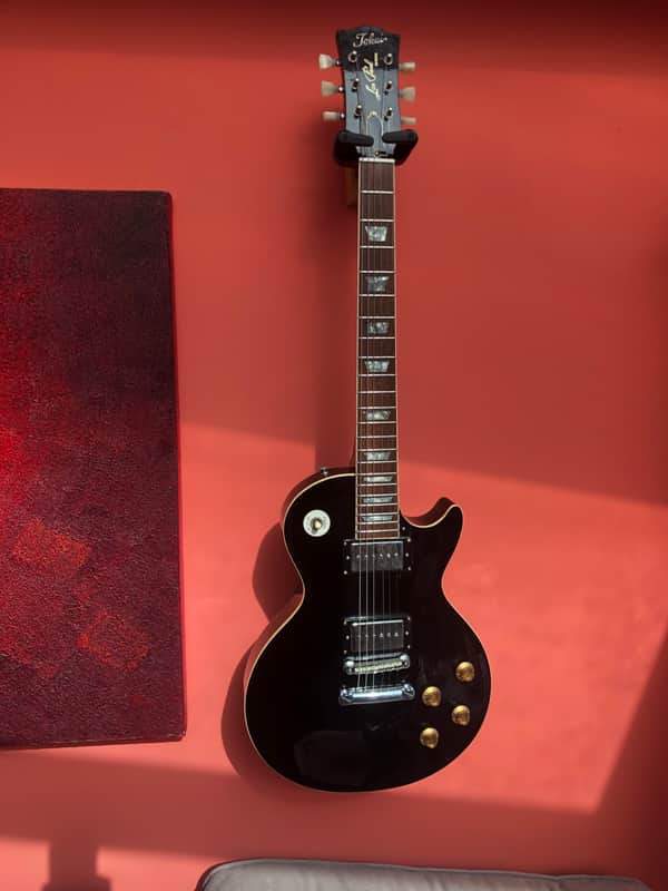 Tokai LS-50 1978 Vintage Les Paul Black Upgraded Gibson Beater image 1