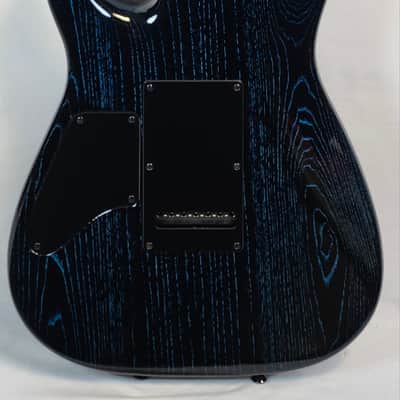 Tom Anderson Angel Player 7, Swamp Ash Body, HSH, Black w/Bora Dog Hair, Logo Bag image 13