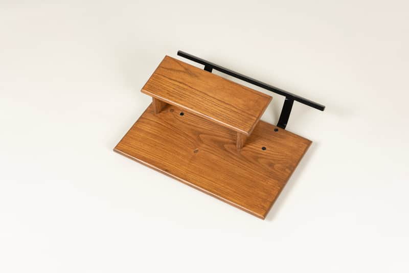 Packard Pedal Boards 12"x18" Ash Raised Deck Pedal Board - Saddle Brown image 1