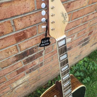 New Fender California Vintage King Acoustic-Electric Guitar - Sunburst Great Player & Sound All Solid Wood, Fishman Electronics image 4