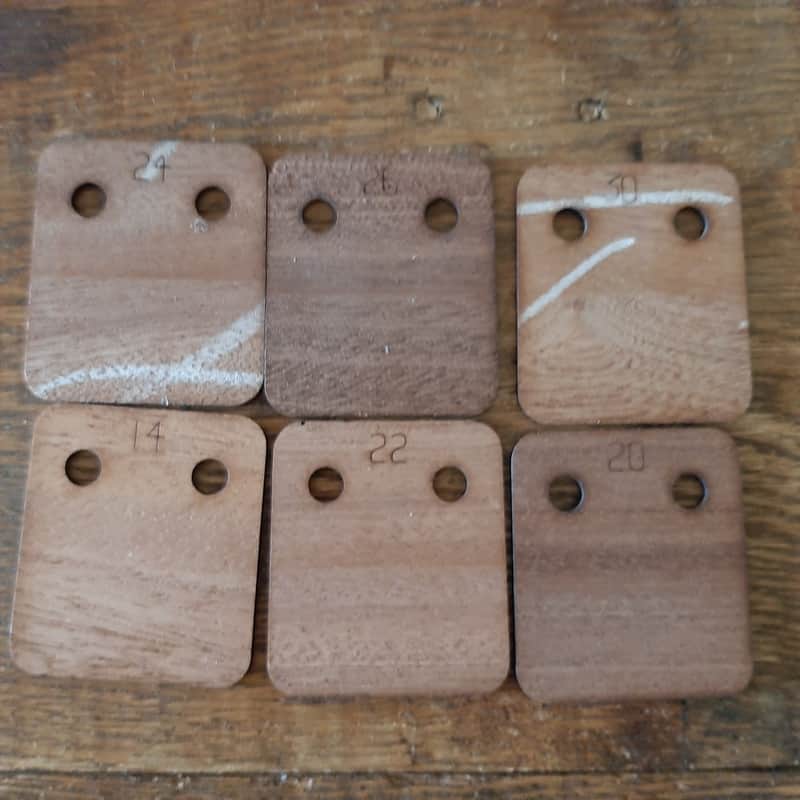Baby Taylor (Factory) Neck Shims image 1
