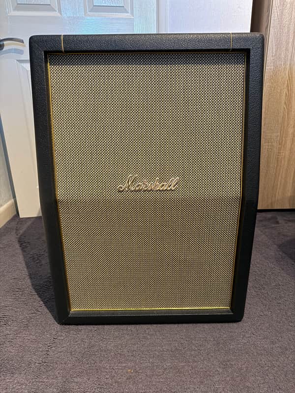 Marshall Studio Vintage SV212 140-Watt 2x12" Angled Guitar Speaker Cabinet 2019 - Present - Black image 1