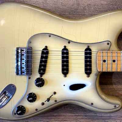 1979 Fender Stratocaster Hardtail Antigua Burst Finish Electric Guitar with Hardshell Case image 1