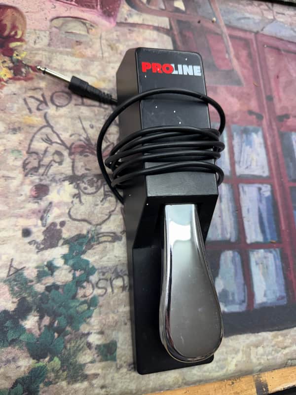 Proline Proline Keyboard Sustain Pedal 2020 - Black image 1