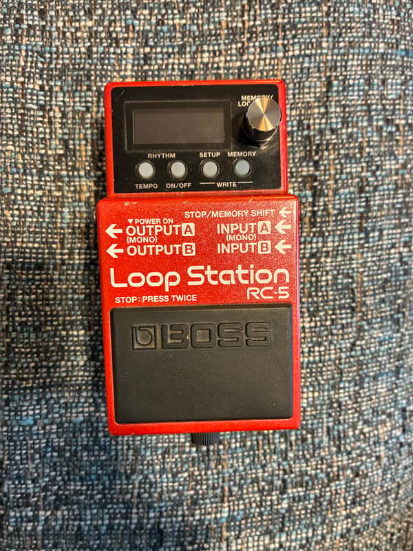 Boss RC-5 Loop Station 2020 - Present - Red image 1