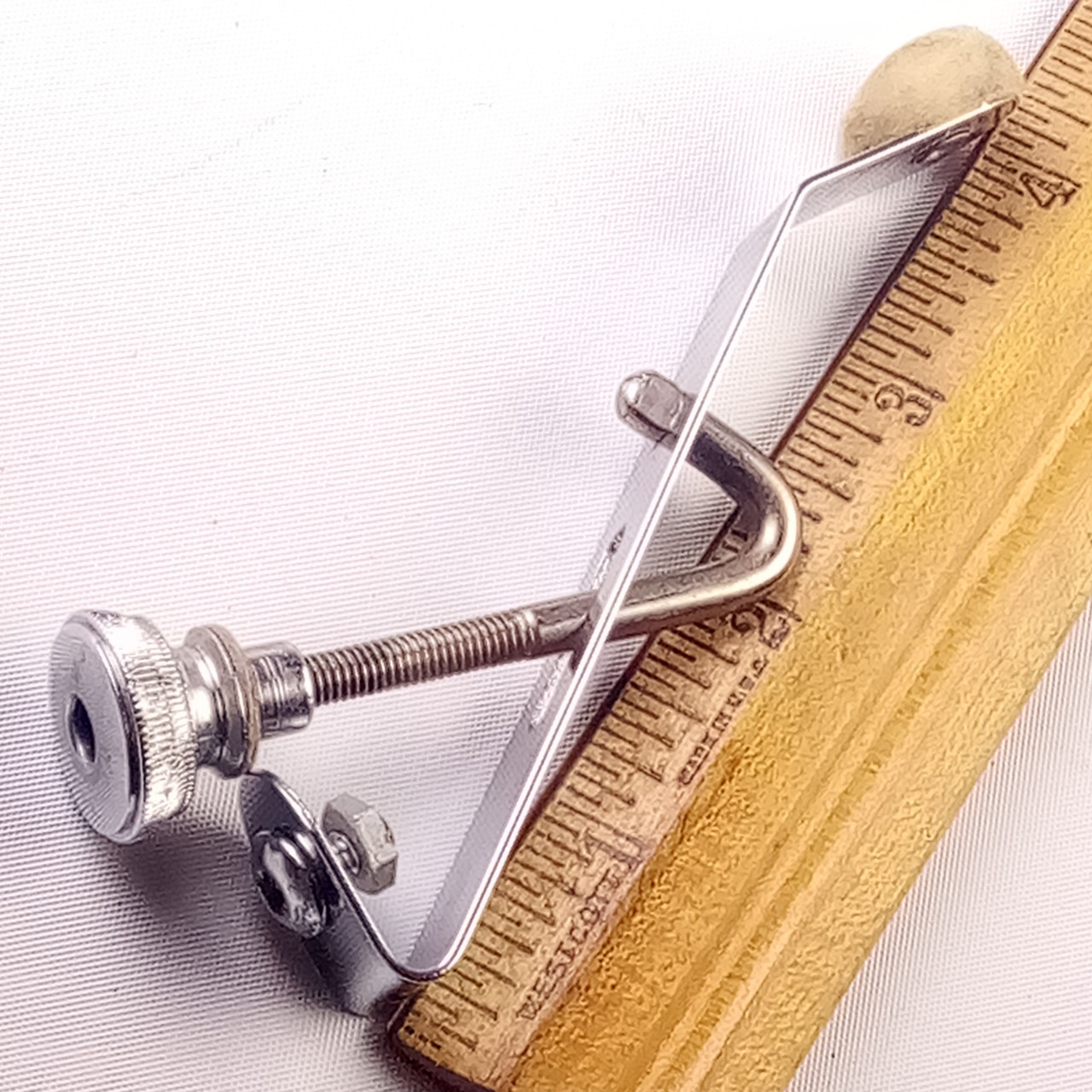 Premier Snare/Tom Drum Muffler Chrome Vintage 50s Small-Circle-Felt Tone Control — main photograph