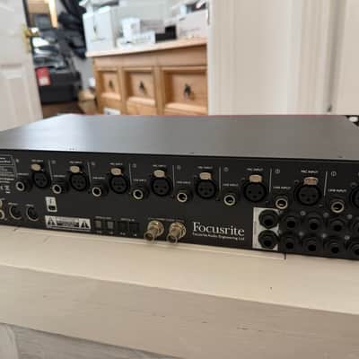 Focusrite Clarett 8Pre X Thunderbolt Audio Interface 2010s - Red image 5