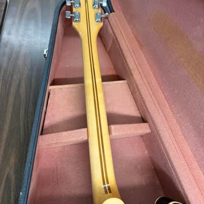 1960s Wurlitzer Hollow Body guitar with case Welson 7730 1967 - Sunburst image 7