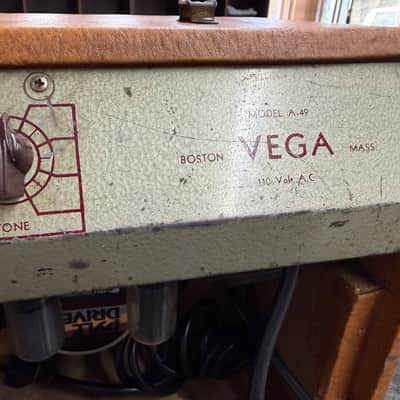 Vega A-49 Amp 50s image 19