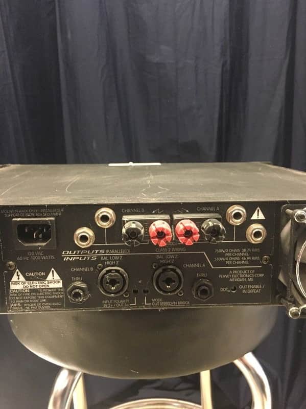 【ジャンク】PEAVEY GPS 1500 パワーアンプ 動作未確認・米国製 Peavey GPS 1500 USA MADE NOS | Reverb