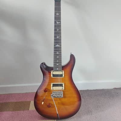 PRS SE Custom 24 Left-Handed Tobacco Sunburst