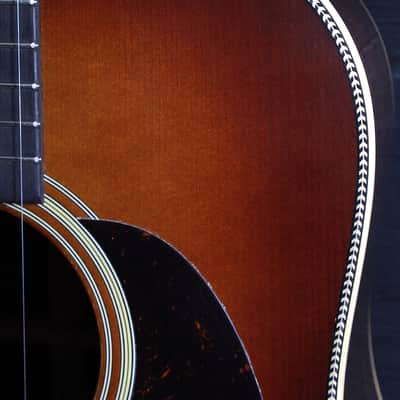 Martin Custom Shop D-28 Authentic 1937 Ambertone Stage 1 Aging image 16