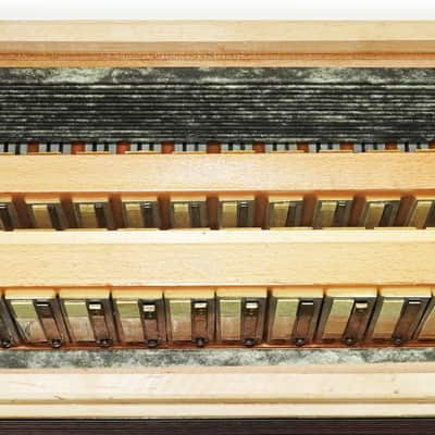 Weltmeister Accordion 120 Bass, German Keyboard Piano Accordian, New Straps and Soft Bag, 2737 image 14