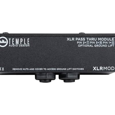 Temple Audio Design XLR MOD XLR Pass Thru Module (Male + Male) image 3