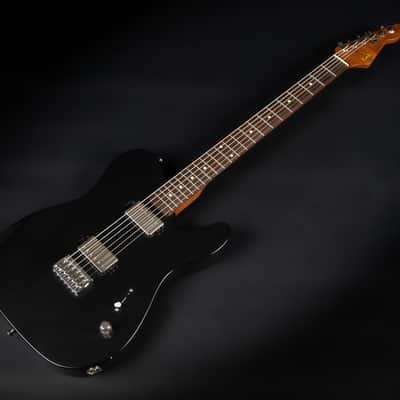2018 LsL Instruments Baribone Adam Christianson Signature - Black Satin | USA Custom Bariton Telecaster | OHSC image 5