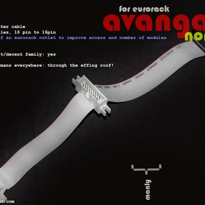 S15 • 16pin Power Splitter • Eurorack Power Bus Ribbon Cable • Nordstream2 Series • Avantgarde Sound 2024 image 2