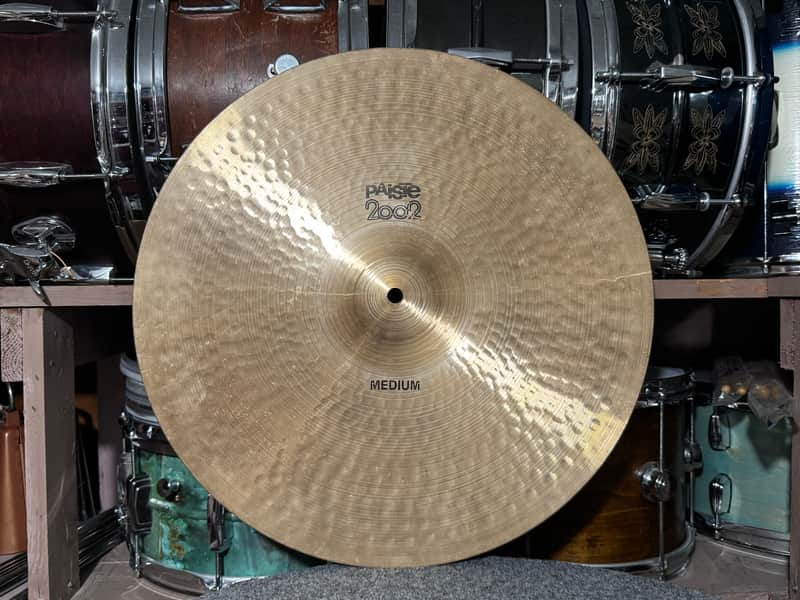 Paiste 18” Black Label 2002 Crash image 1