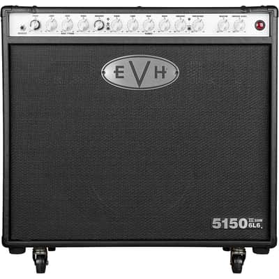 EVH 5150III 50W 1x12 6L6 Tube Guitar Combo Amp Regular Black image 2