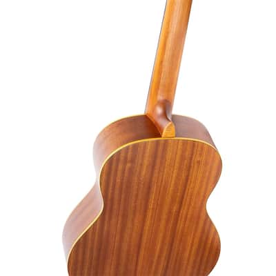 Ortega R131L Family Series Pro Solid Cedar Top Mahogany Neck Nylon 6-String Classical Acoustic Guitar w/Gig Bag For Left Handed Player image 8