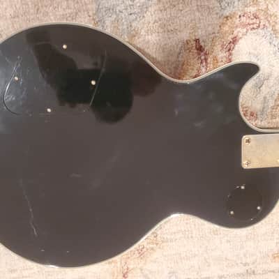 Sekova Les Paul Custom Three Pickup Triple Pickup Black Beauty Pearly Gates 1970s Black / Ebony W Case image 17