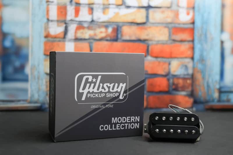 Gibson 496R Modern Classic Neck Humbucker Pickup - Black 4 Conductor image 1