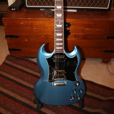 Gibson SG Standard Pelham Blue 2021 Pelham Blue image 1