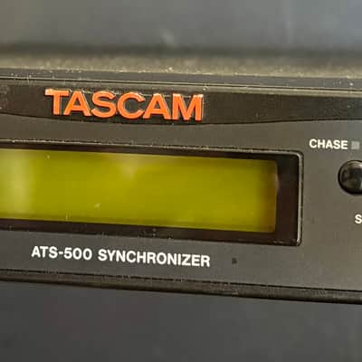 TASCAM ATS-500 Synchronizer COMPLETE KIT - Ultra-Rare Accessory 2 Cables, Original Manual & PS-P2 PSU - Turnkey Dual Tape Sync Setup! image 2