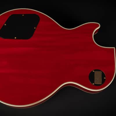 2013 Gibson Custom Shop Les Paul Custom - Heritage Cherry Sunburst | USA Long Neck Tenon 490R / 498T Humbucker Pickups 4.4kg | CoA OHSC image 11