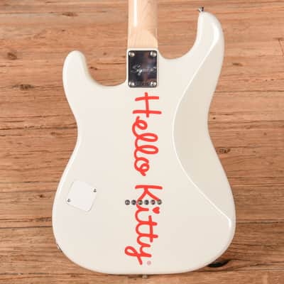 Squier Hello Kitty Stratocaster White 2025 image 3