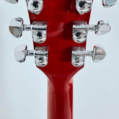 Gibson Les Paul Classic Double Cutaway 2014 - Trans Red 120th anniversary model image 5