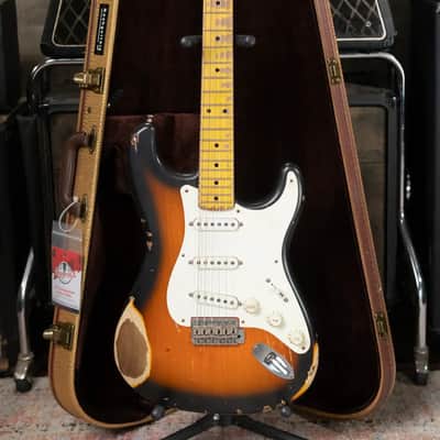 Nash S-57 Electric Guitar - 2-Tone Sunburst with Hardshell Case image 18
