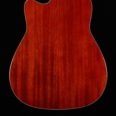 Yamaha FGC-TA TransAcoustic Cutaway Acoustic Guitar, Brown Sunburst image 3