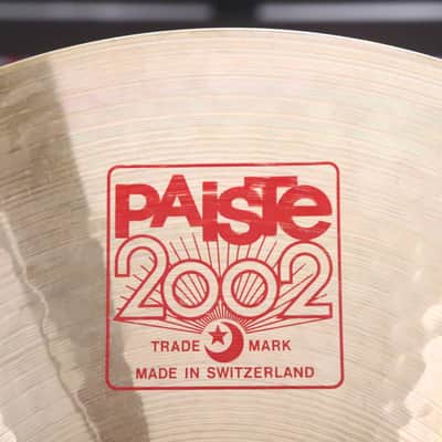 Paiste 20" 2002 Ride Cymbal image 2
