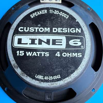 Line 6 Spider III IV 15 Amplifier Part: [11-20-0003] 8" Speaker 15W 4Ohms [V2] image 5