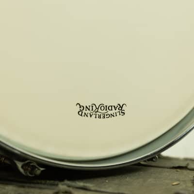 Slingerland Conway 6.5x14 White Marine Pearl Radio King Snare Drum image 10