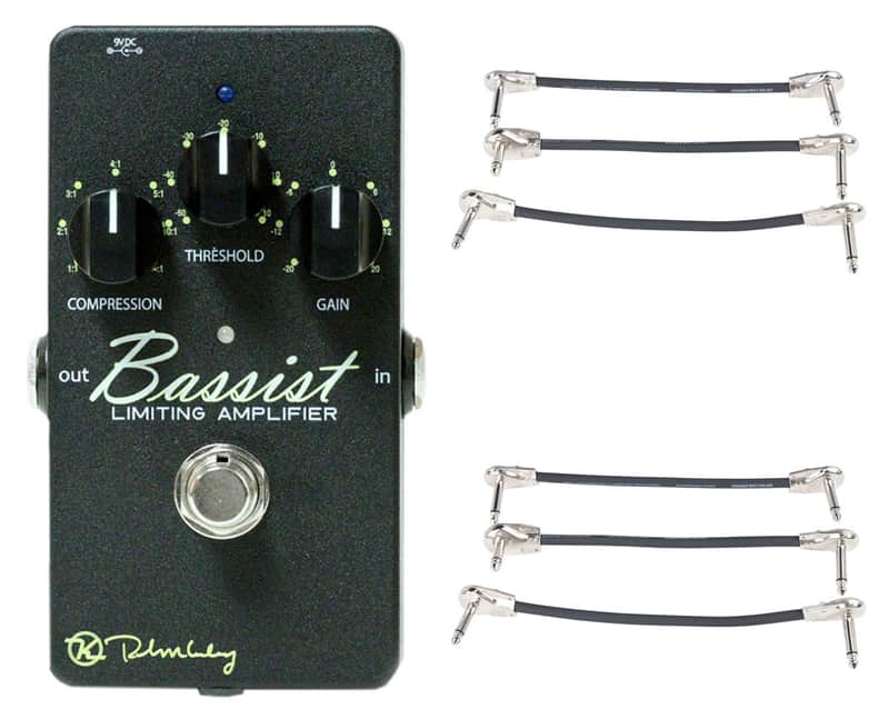 Keeley Bassist + 2x Gator Patch Cable 3 Pack image 1