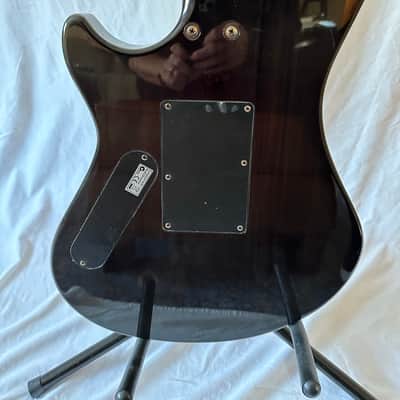 Anthem S-style Electric 24 Fret Guitar HH 2009 - Quilted Top image 7