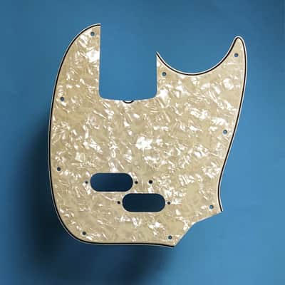 Replacement pickguard for Vintage Fender Mustang Bass 1973 and later image 1