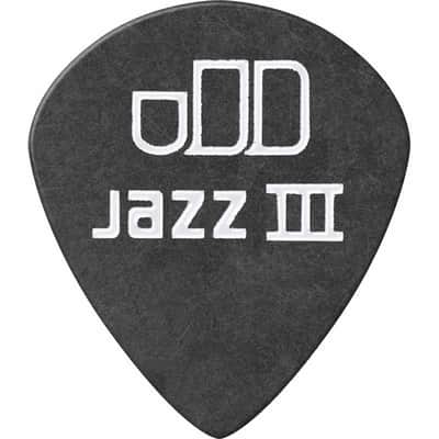 DUNLOP 482R60 Pitch Black Jazz III - Tortex Pitch Black Jazz, sachet de 72, 0.60 mm image 2
