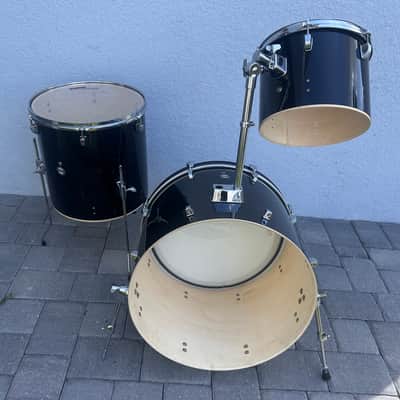 Ludwig Accent 22/16/10 Drum Set 2010s - Black image 1