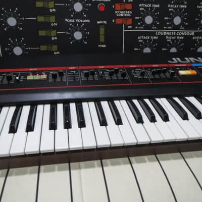 Roland Juno-60 with Tubbutec midi + controller + hardcase, FULLY RESTORED, MINT! image 6