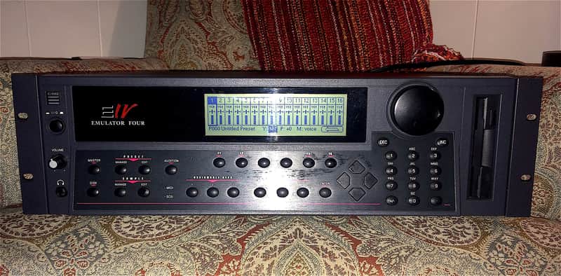 E-MU Systems Emulator IV (4) Classic Sampler / Sequencer | Reverb