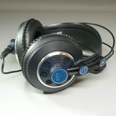 UNUSED AKG K240 MKII Professional Semi-Open Back Studio Headphones w/ New Pads and Coil Cable image 4