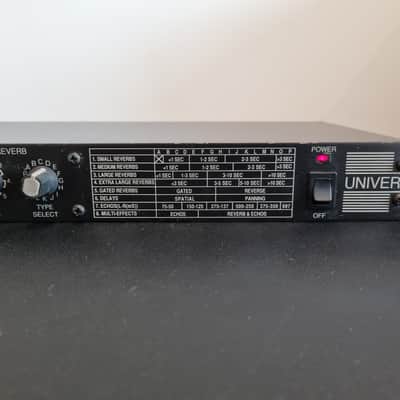 Peavey - Univerb II Black Stereo Reverb /Delay 19" Rack Mountable Processor Effect for repair image 7