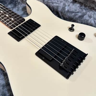 Schecter USA Custom Shop PT HH Electric Guitar - Vintage White image 15